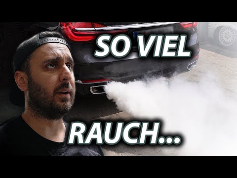 Rauch aus AUSPUFF beim 7er BMW | Kühlwasser PROBLEM??? | BMWFarid
