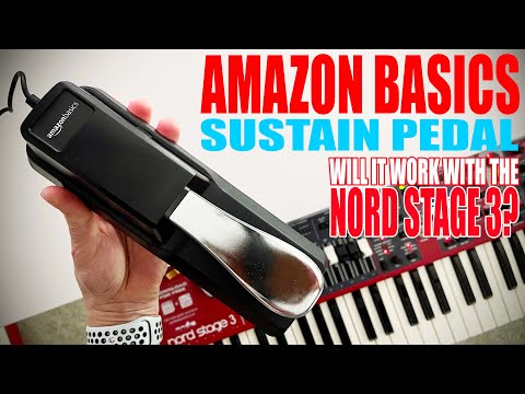 Amazon Basics Sustain Pedal: Will it Work with Nord Stage 3?
