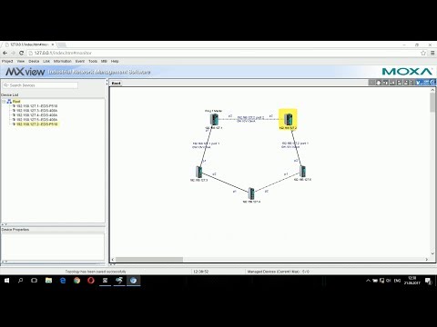 How to configure MOXA Turbo Ring under 60 seconds