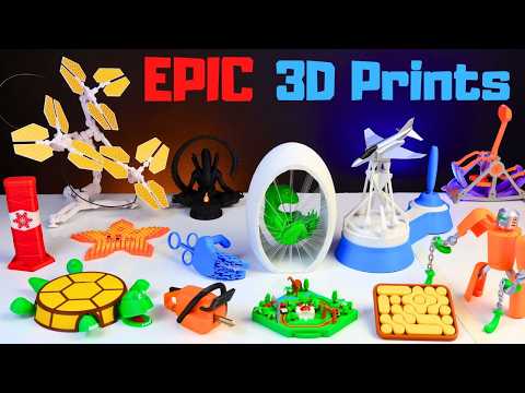 19 COOLEST Things to 3D Print