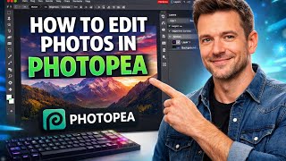 How to EDIT PHOTOS in Photopea (Step by Step)