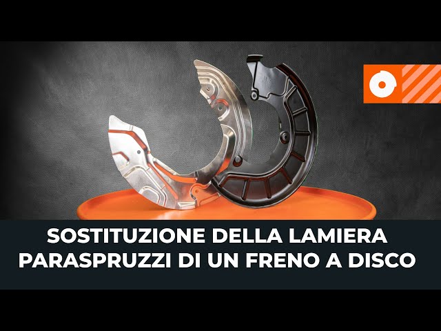 Guarda una guida video su come cambiare PEUGEOT TRAVELLER Protezione Disco Freno