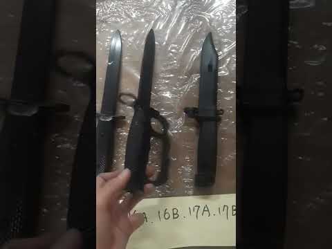 Rubber Knife for AK47 74 rifle