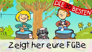 🏞️ Zeigt her eure Füße || Kinderlieder zum Mitsingen und Bewegen