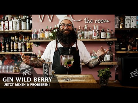 Schweppes Gin & Wild Berry – Jetzt mixen und probieren!
