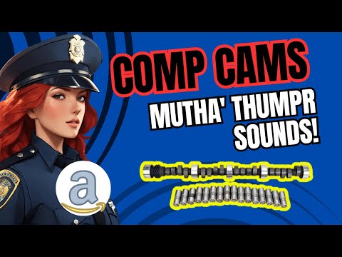 COMP Cams CL12-601-4 Mutha Thumpr Hydraulic Flat Cam and Lifter Kit for Chevrolet Small Block Engine