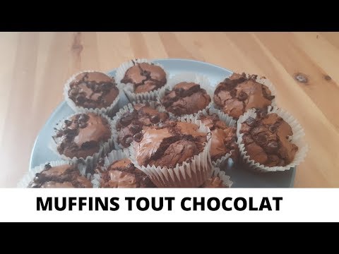 Muffins au chocolat {Aux Pépites de Chocolat}