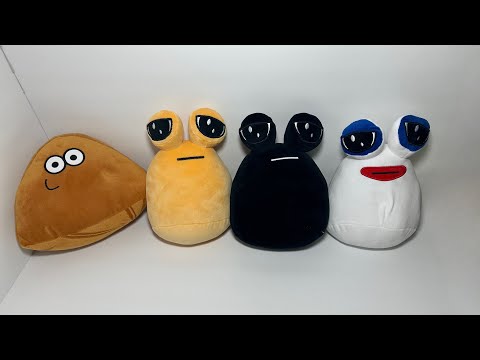 Pou Plushies Unboxing