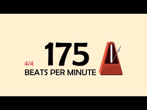 175 BPM 4/4 Metronome