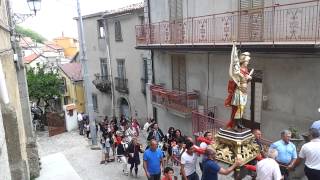 preview picture of video 'Festa di San Rocco 2013 a San Sostene (CZ) La Processione 2/4'