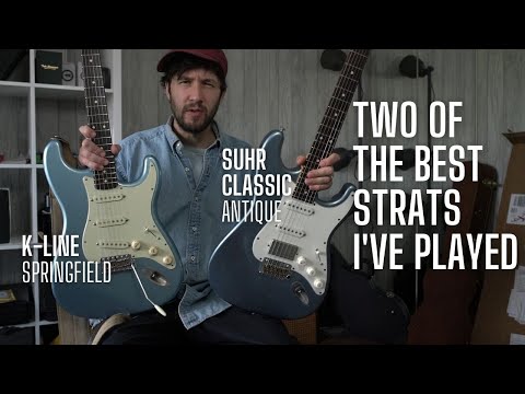 Suhr Classic Antique vs K Line Springfield - Two of the Best Strats for the Money