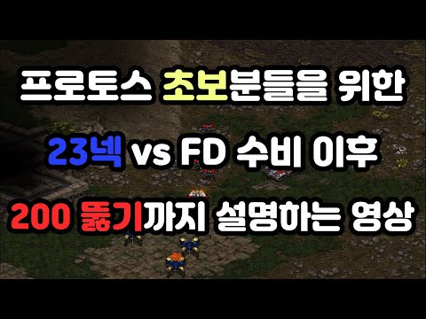 [Protoss Guide] Breaking 200 Supply After 23 Nexus vs FD Defense for Terran Beginners!