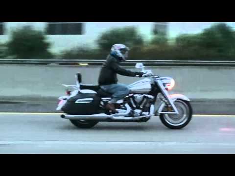 Yamaha Stratoliner S on the Freeway