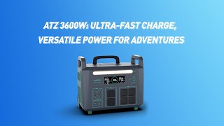 EPEVER ATZ 3600W Portable Power Station: Ultra-Fast Charging & Flexible Power Solutions Unboxed