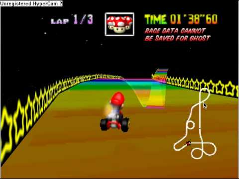 Mario Kart 64 - Rainbow Road