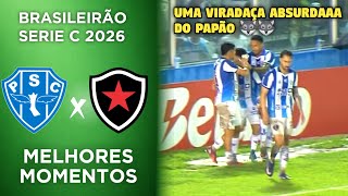 Paysandu x Botafogo PB | Melhores Momentos | Serie C 2026 | 5ª Rodada