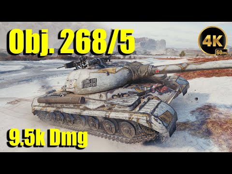 World Of Tanks Obj. 268/5    [ 9.5k Damage ]