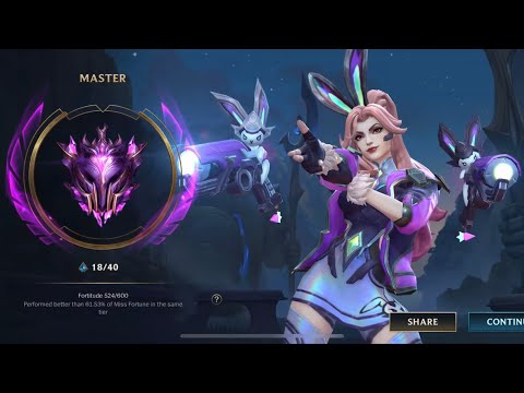 Battle Bunny Miss Fortune Gameplay - Master 18 - Wild Rift #19