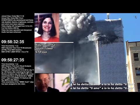 Alayne Gentul chiama suo marito. 11 settembre 2001. 11 september 2001.Twin Towers.Torri Gemelle. Wtc