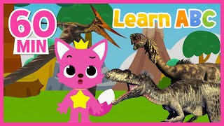 Learn Dinosaurs&#39; Names with Pinkfong | +Compilation | English Vocabulary for Kids | Pinkfong ABC