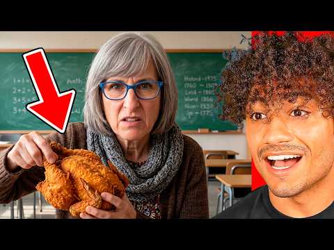 VEGAN TEACHER BANS MEAT!!