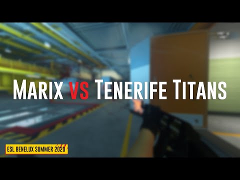 Marix gets an ace versus INtech Tenerife Titans in ESL Benelux | CSGO Highlights