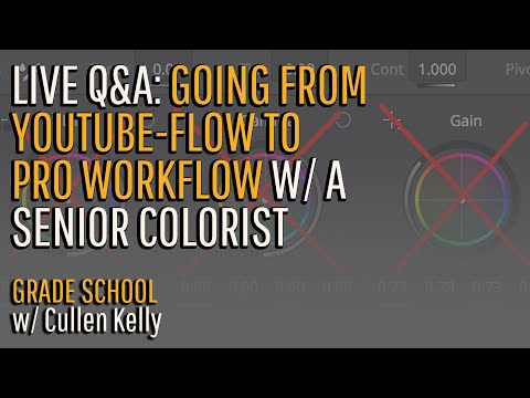 Grade School: Pro colorist helps you upgrade your workflow