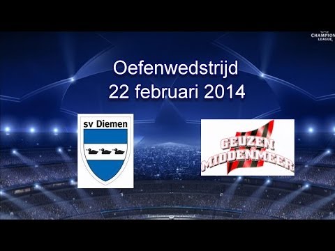 Diemen F1 - Geuzenmiddenmeer E2 (februari 2014)
