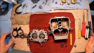 Carter BBD 2 Barrel Carburetor Part 2: Rebuild