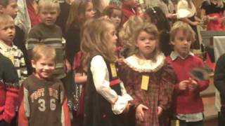 Ally Singing at SOV Lutheran Church.