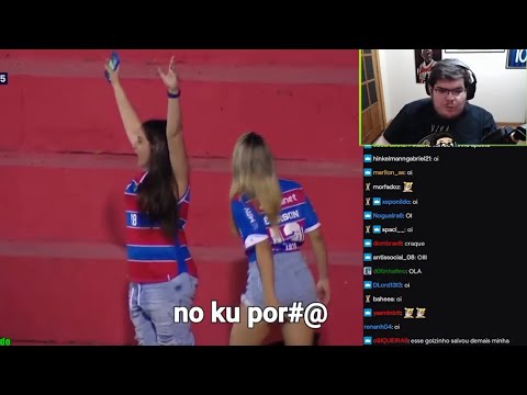 CASIMIRO REAGINDO GOL DO PIKACHU - FORTALEZA 1 x 0 VITÓRIA - CASIMIRO REAGINDO GOL DO FORTALEZA