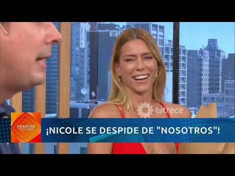 El gran gesto de Nicole Neumann con sus compañeros de Nosotros a la mañana