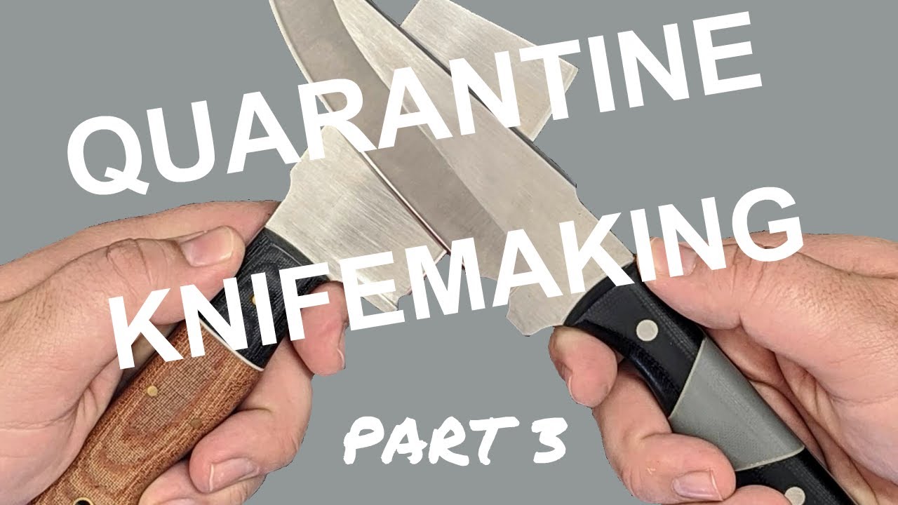 Quarantine Knifemaking Part 3 | Handle work, Sharpening, and Wrap-up!