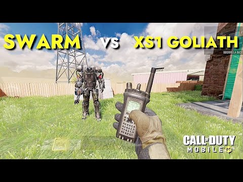 NEW SWARM SCORESTREAK vs XS1 GOLIATH in COD MOBILE! + Riley as K9 Unit Added in Multiplayer