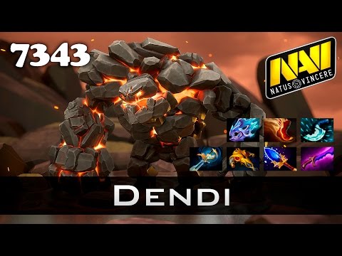 Dendi Tiny - 7343 MMR Ranked Dota 2
