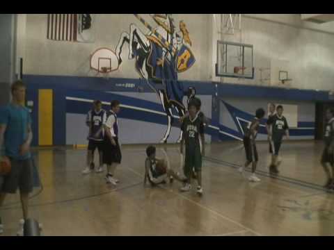 Agoura Youth Basketball Association AYBA Lakers vs Celtics Boys July 31 2009 Part 5