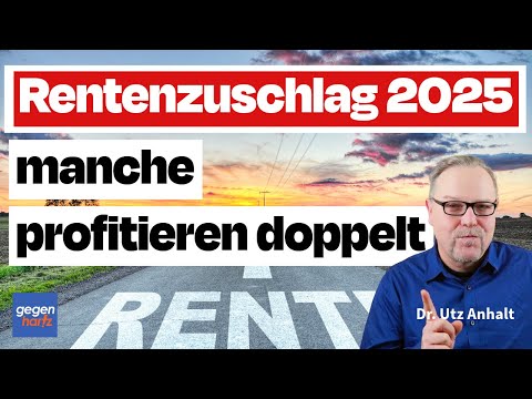 Rente: Rentenzuschlag steigt ab 2025 – viele Rentner profitieren doppelt