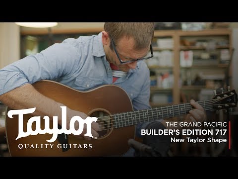 Taylor 717 Grand Pacific Builder's Edition V-Class - Natural image 2