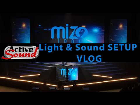 Mizo Idol Season 8 Light & Sound Setup Vlog