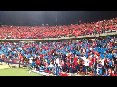 "MEDELLIN 1 vs River 3 Copa libertadores 2017 - Mar- 15 Fecha # 1" Barra: Rexixtenxia Norte • Club: Independiente Medellín