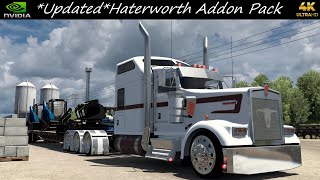 *Updated*Haterworth V2 SCS Addon Pack* Bobcat Hauled Kansas City to Topeka *JBX2/TAA* 4K 1.56 ATS