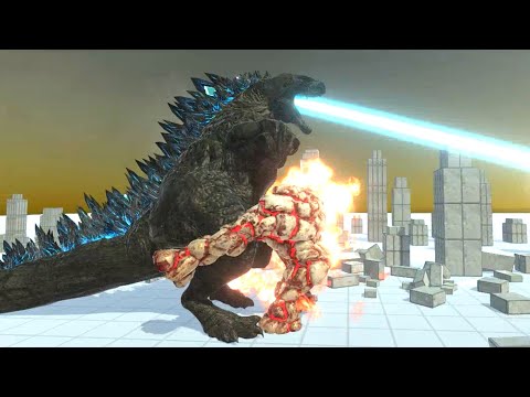 Godzilla vs Infernals - Animal Revolt Battle Simulator