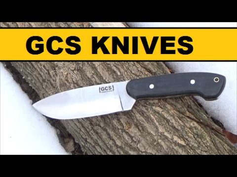 GCS Knives Model 170 Bushcraft/Camp Knife Review Video