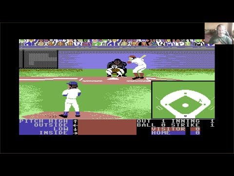 Lukozer Retro Game Review 378 - Hardball - Commodore 64