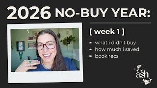 2026 NO-BUY YEAR | week 1 | Autumn Seavey Hicks