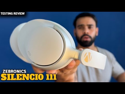 Thumbnail for This Is Best Headphone under ₹3000*Zebronics SILENCIO 111 Detail Review⚡️55 hours playtime|50db ANC