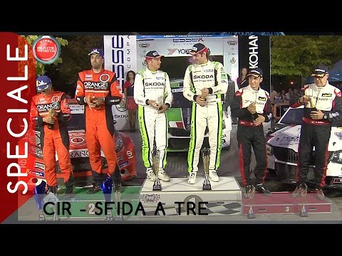 Campionato Italiano Rally - Sfida a tre a Ruote in Pista