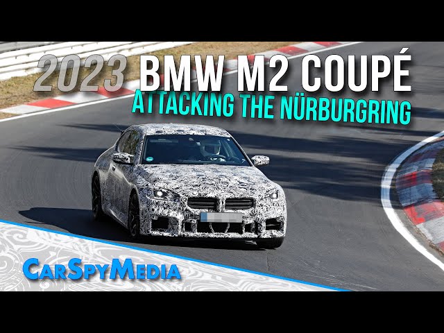 2023 BMW M2 spy shots and video: Next generation of driver's coupe spotted