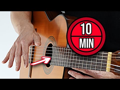 👉 Schnell Gitarre Lernen in 10 Minuten❓ [Akkorde + Schlagrhythmus + Singen]