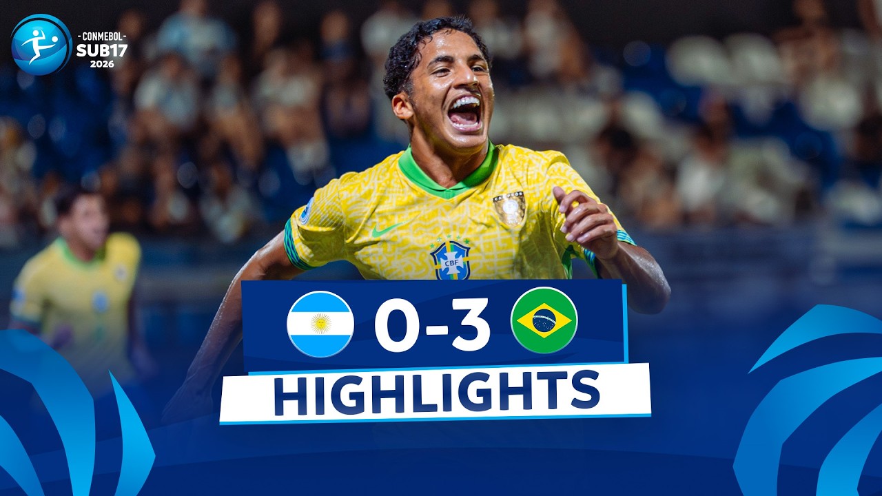 Argentina U17 vs Brazil U17 Highlights